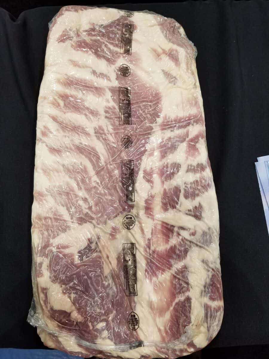 Compart Duroc Pork Belly Skinless Square Cut - Image 4