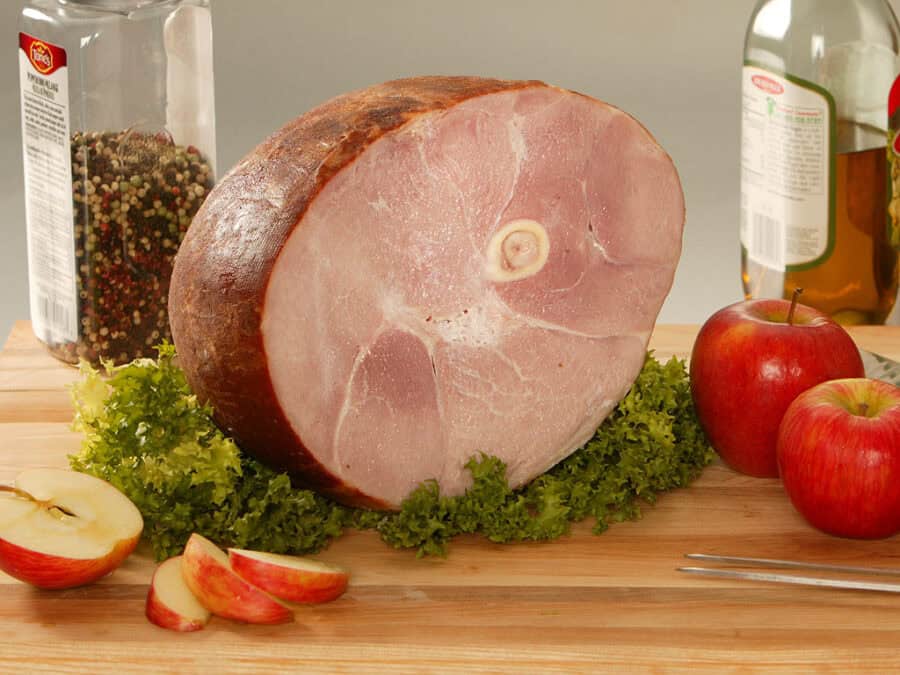 Compart Duroc Spiral Sliced Whole Bone In Ham (Seasonal)