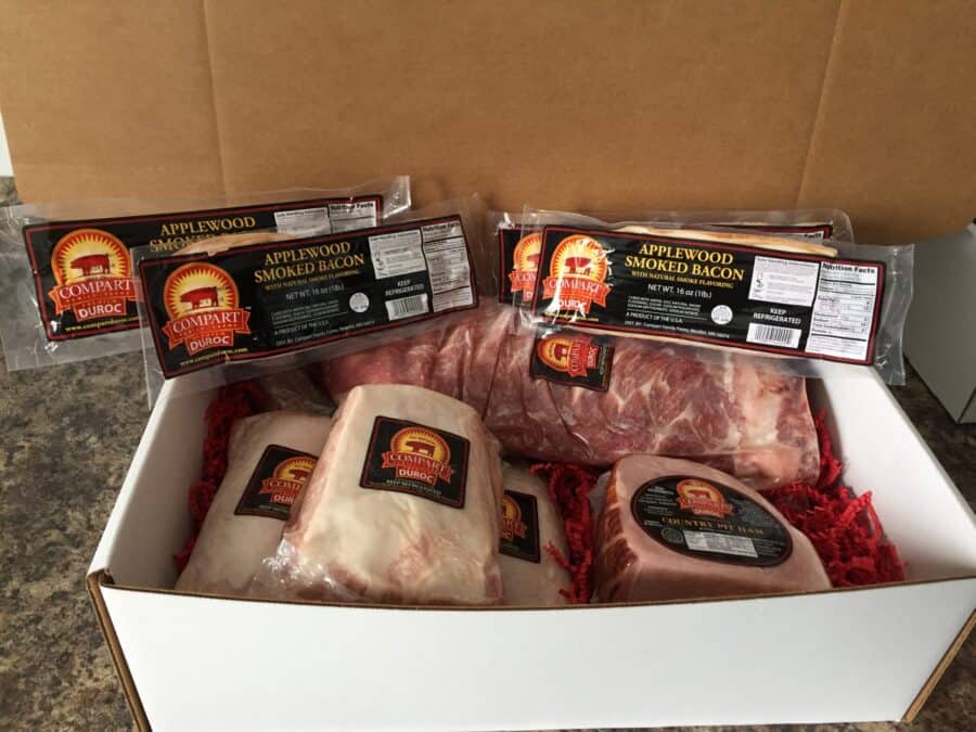 Quick Trip Compart Duroc Pork Box