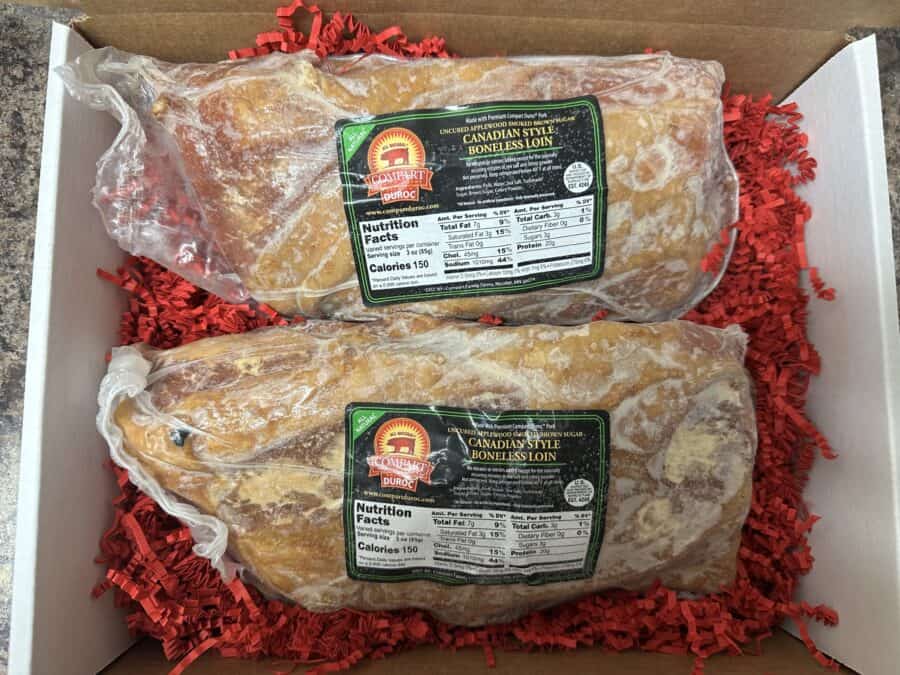 Compart Duroc Canadian Bacon Pack