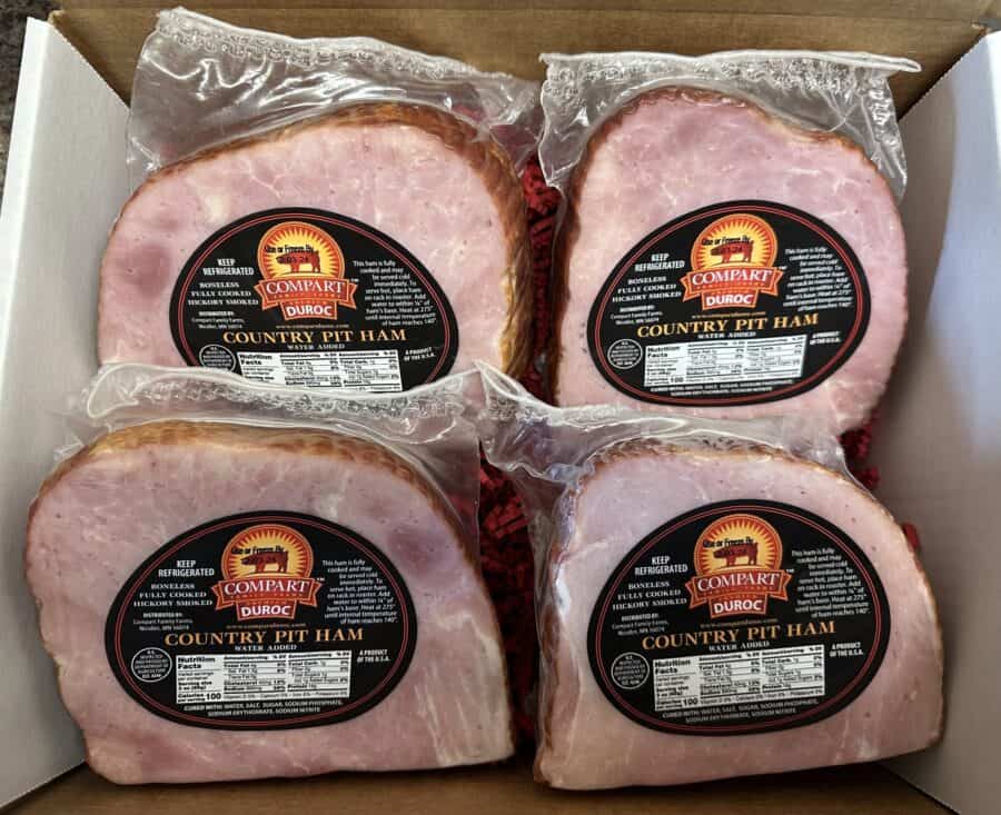 Compart Duroc Quarter Pit Ham Pack